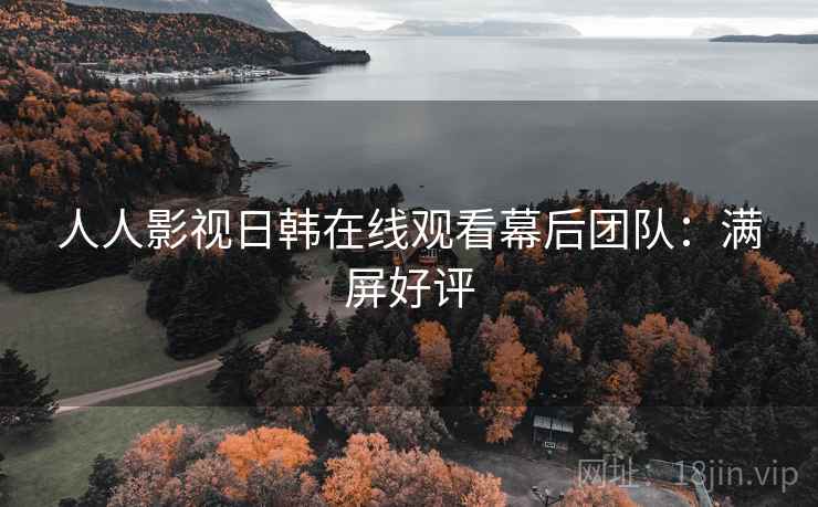 人人影视日韩在线观看幕后团队：满屏好评
